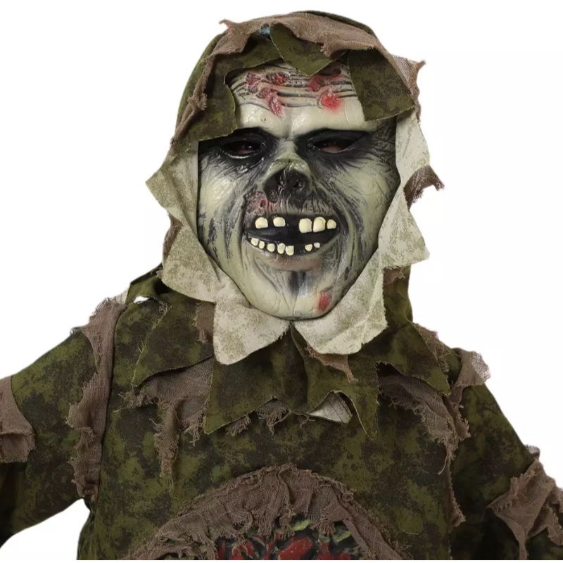 Swamp Monster Thing Halloween Scary Terror Cosplay -kostumer til børn