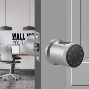 3005 Sikkerheds smart dørlås, fingeraftryk dørlåsnøglefri, indgangsdørlås med tastatur smart dørknap