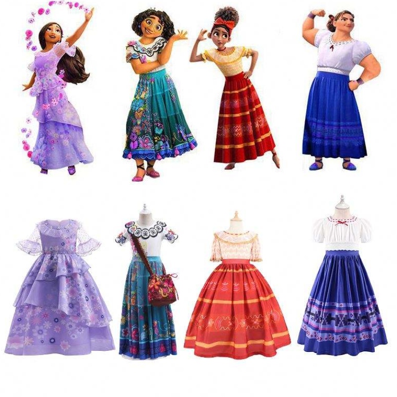 Magic Room Full of Peppa Princess Isabella Dress Costume Show Costume Children \\ 's cosplay kjolenederdel kvinder