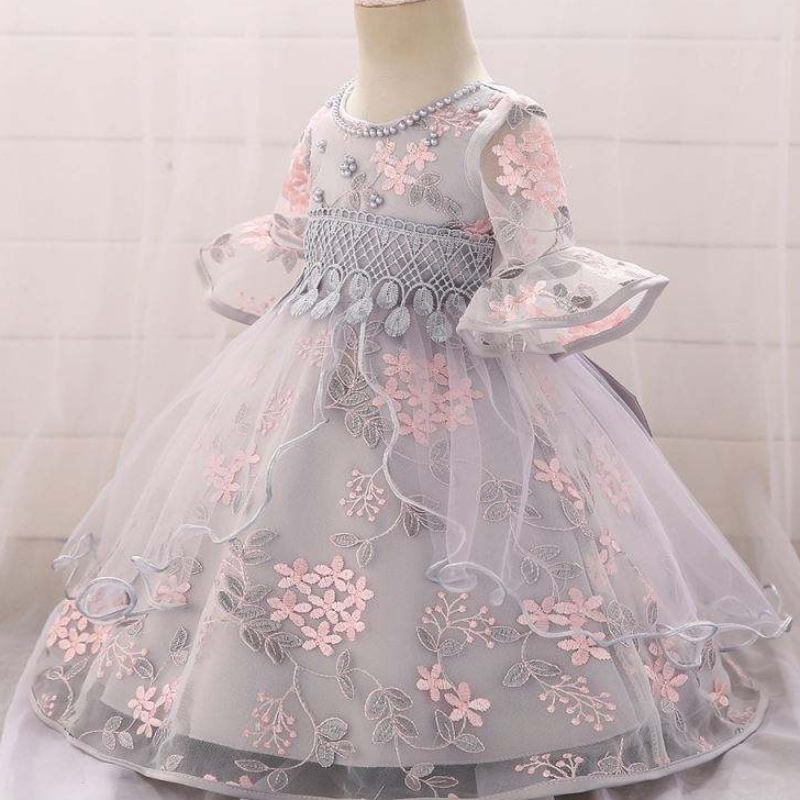 Pige kjole blomst prinsesse Anna Elsa Halloween kostumer kjole baby pige fest kjole l5015xz