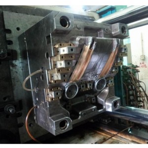 Plastikinjektion Mould-auto-front tågelyg lampeskærm