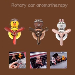 Bilpendel Air Outlet Aromaterapy Pilot Propeller Bear, Rabbit, Air Freshener Auto Parts