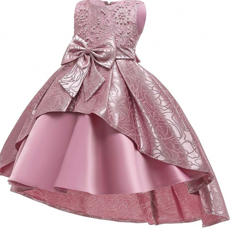 Baige Fashion Baby Girl Party Dress Girls Party kjoler Wholesret Party Wear kjoler til piger T5176