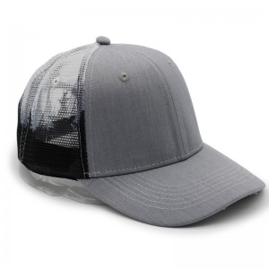 Brugerdefineret hvid baseball cap af høj kvalitet Gorras baseball hat engros 3D gummi patch bomuld cap baseball