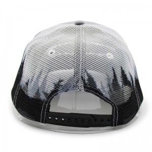 Brugerdefineret hvid baseball cap af høj kvalitet Gorras baseball hat engros 3D gummi patch bomuld cap baseball