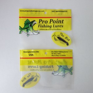 Tegneserie gennemsigtig emballage taske