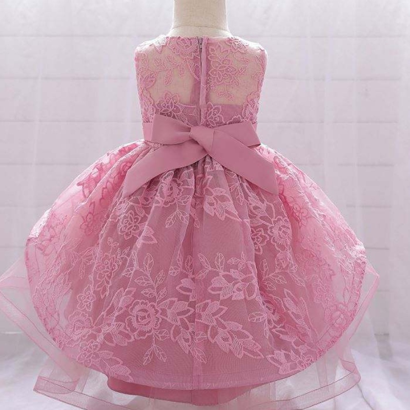 Baige 2021 god kvalitetny baby frock design toddler piger barn sommer bagefter kjole t1939xz