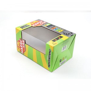 Elektronisk legetøj Blandet papirboksemballage Print Transparent Window Design High-end Custom