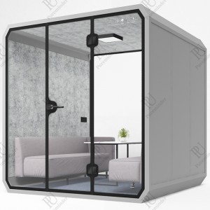 Pureminder XL Size SoundProof Booth privat bærbar stilhed til til husmøbler garage telefon og arbejds pod