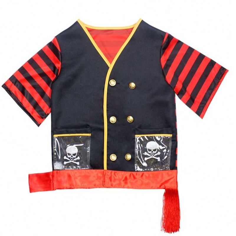 Halloween Kids Deluxe Costume Set Boys Children \\ 's piratdragt med tilbehør HCBC-016
