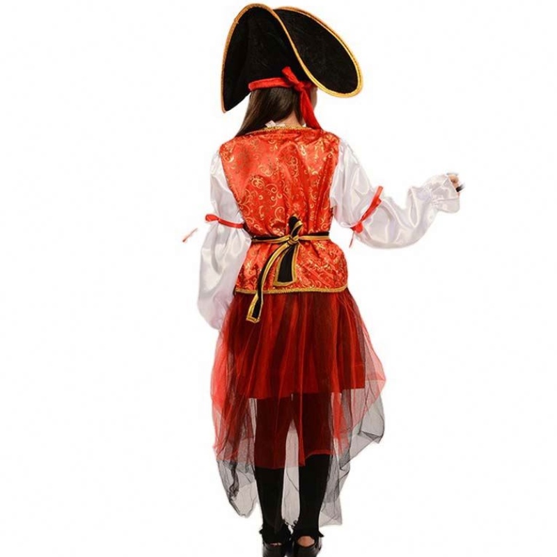 2022 Girl Kid Role Play Dress Up Set Pirates of the Caribbean Costume HCVM-006