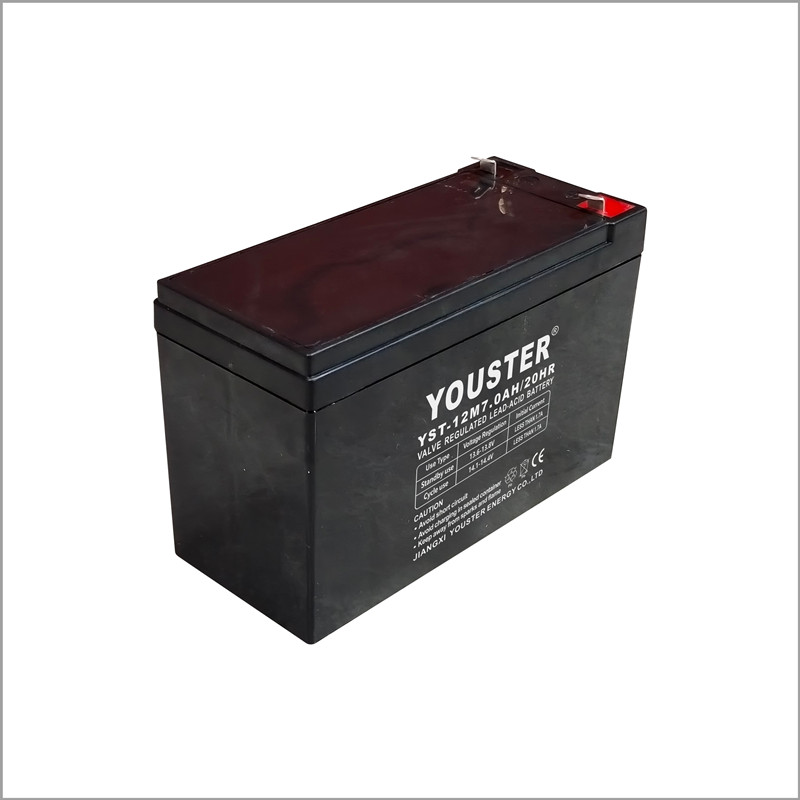 bedste kvalitet genopladeligt bly syre batteri 12v7ah batterier agm