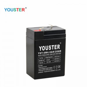 vrla batteri agm batteri 6v5.0ah genopladeligt bly syre batteri
