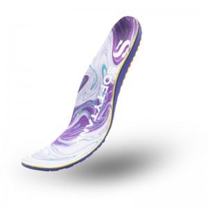 PU Casual Insole (Purple)