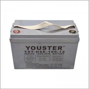 Strømbatteri Blysyre dyb cyklus batteri 12v100ah solenergi batteri