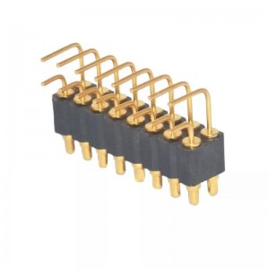 Tilpasset højre Angel Pogo Pin Connector