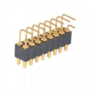 Tilpasset højre Angel Pogo Pin Connector