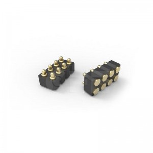 2,54 mm pitch smt/smd pogo pin -stik
