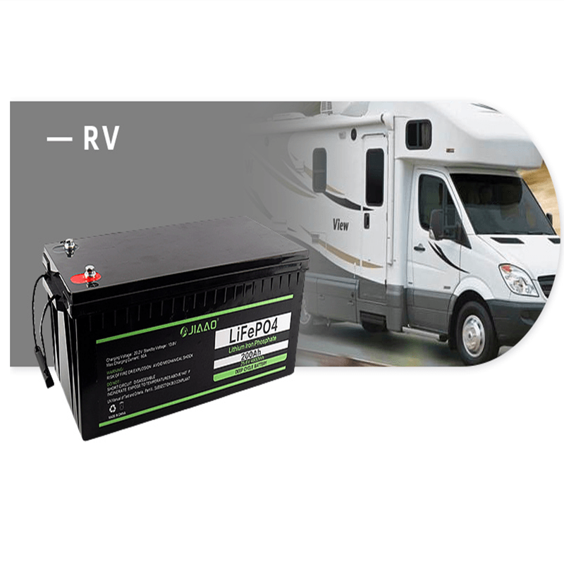 LiFePO4 bateria 12V 200Ah lithium jern batteri pakke let vægt 12 v 200 ah LiFePO4 batteri lang cyklus levetid til rv camper