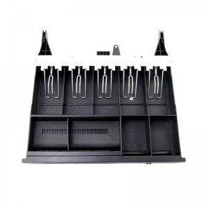 Låsebjælke til kasseapparatet