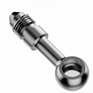 Lige Aluminium Banjo adapter Bolt AN Bremse Fitting Fremstilling