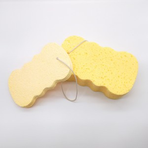 Badekar fugtgivende farve træmasse bomuld Stærk dekontaminering bad svamp Cellulose træmasse svamp