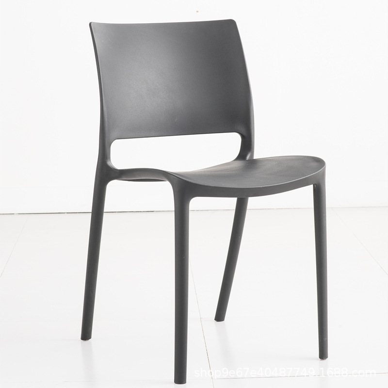 Fabriks direkte salg af luksus moderne design plastik pp spisestol stable udendørs have fritid spisekaffe stol