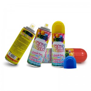 Billig engros bryllupskonfetti sne spray farvebånd