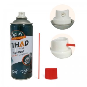 Aerosol multifunktion anti rust silikon smøremiddel spray