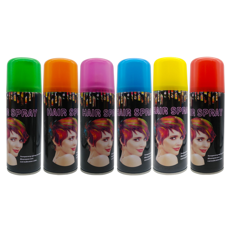 Hårfarve aerosol spray glitter hårfarve