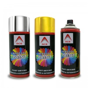 Metal spray maling krom glitter spray maling graffiti metallic maling