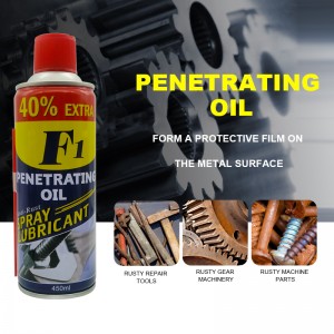 Spray smøremiddel penetrerende olie