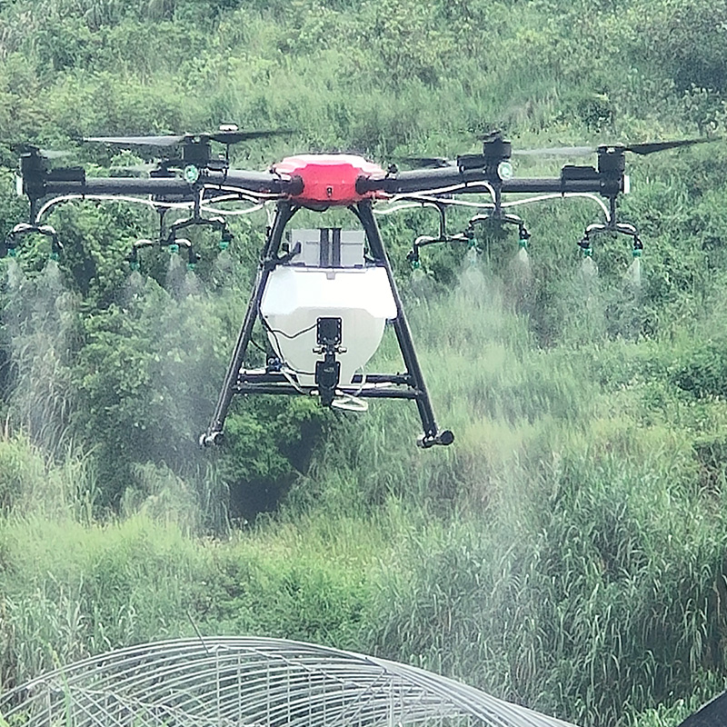 6 Axis 60L Gødning Drone Landbrug Sprøjtning af drone Landbrug