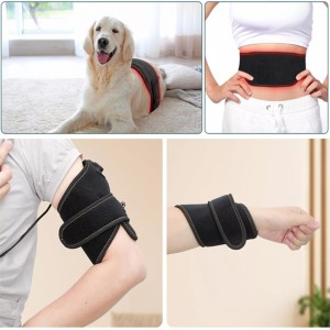 Bærbar skønhed&personlig plejeudstyr LED lys reducerer kropssmerter bærbart rødt lys terapi indpakning tilnakke