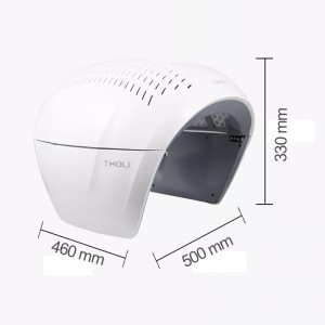 4 farver pdt/led foton hud foryngelse skønhedsmaskine hud salon udstyr fototerapi skønhedsmaske pdt led ansigtsmaskine