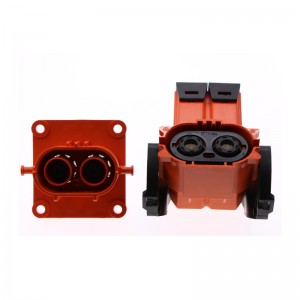 Nye energikøretøjer med høj strømstik 200A 2 pin albue plug håndtag stik