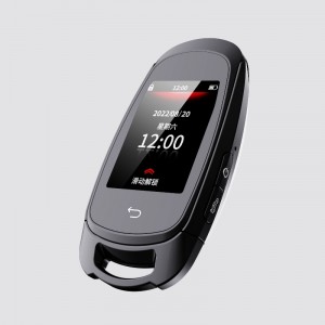 Smart LCD Remote Car Key, alt sammen i ennøglefri indgang Auto Lock Unlock, LCD Screen Upgrade Key FOB Udskiftning Tilbehør, Anti Tyveri Valgfrit køretøjslogo