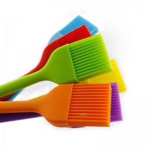 Varmsælgende madlavningsredskaber Food Grade BBQ Silicone Bakningsværktøjer Multikarve oliebørste Grillbørste