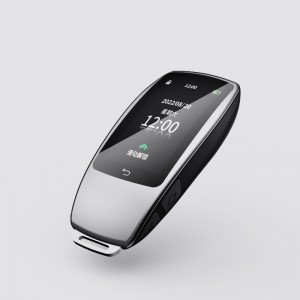Smart fjernbetjeningsbilnøgle, opgradernøglefri indgang kompatibel med push startmotor, LCD -display Auto Lock&Unlock, alt sammen i ennøgle Fob -hardwareudskiftning, valgfrit billogo med værktøjssæt