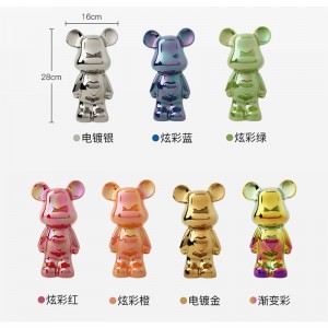 Elektroplateret keramisk eksplosiv hjertebjørn