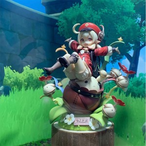 Anime Original God Zephyr Bestil Korie Spark Knight Ver. Smuk pige dukke håndmodel