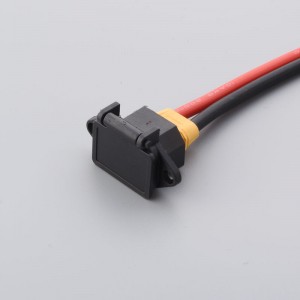 AMASS XT30 XT60 XT90 Adapter Parallel Board Connector Silicone Wire Cord Cord Prefix tilnyt energikøretøjsbatteri Brugerdefineret