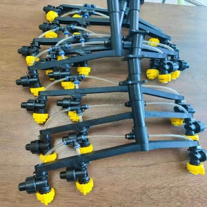 Trykdysen i landbruget UAV, enny model, er blevet sat online med god effekt