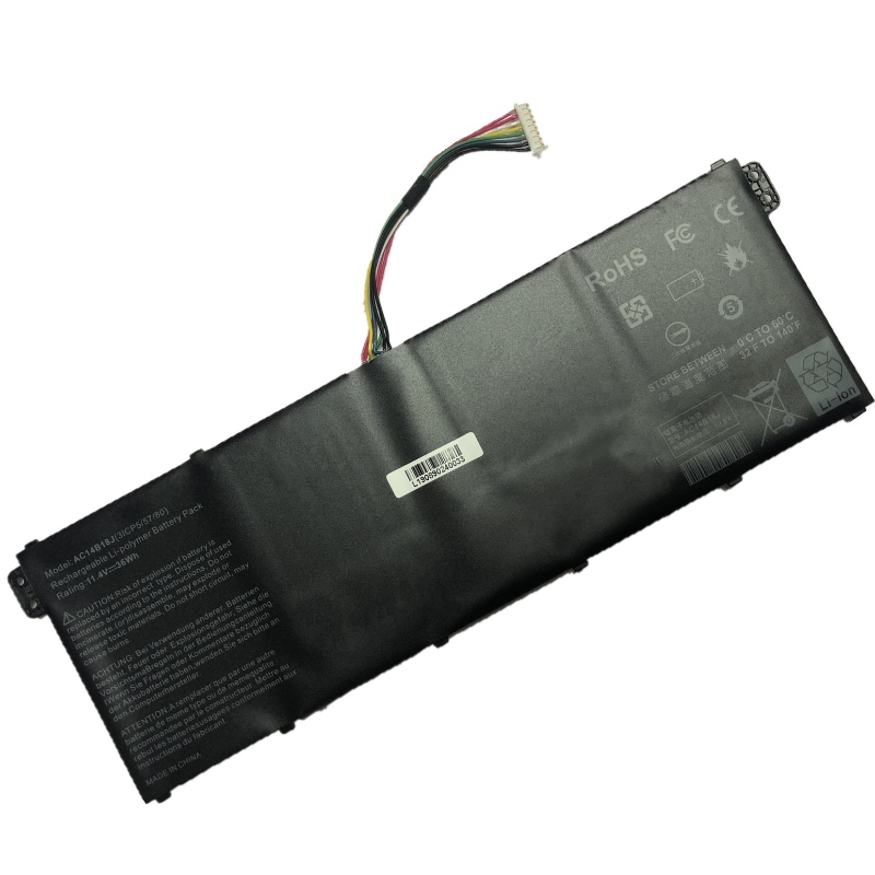 Velegnet til Acer Aspire E3-112 B115 V5-122 132 V3-111 P N15W4 N15Q3 MS2394 EX2519 AC14B18J AC14B13J Laptop Batteri