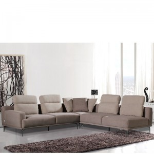 Stof chaise sektionssofa hjørne sofa stue sofa