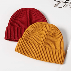 Kort fisker beanie til mænd kvinder, beanie hat