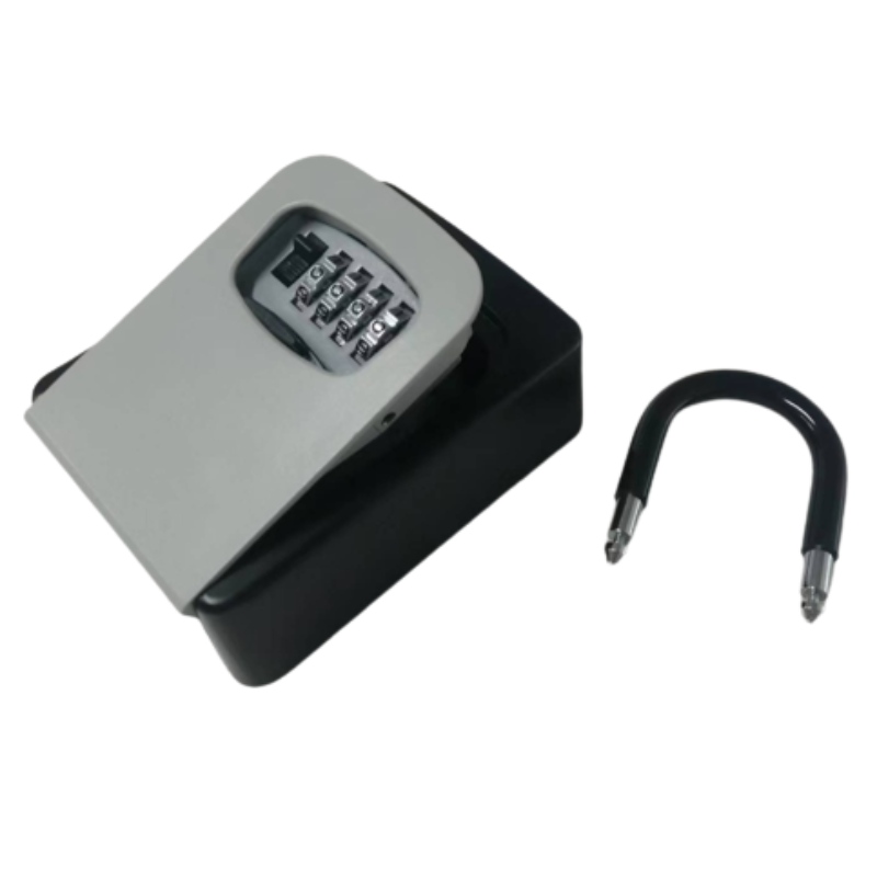 KB001 Key Lock Box, Combination Key Safe Lockbox med kode til House Key Storage, Combo Door Locker