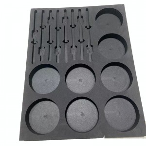 Multi-farve EVA-skum skåret let udskåret udvidet gummi EVA-skum