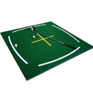 Producent Professional Teaching Strike Pad Golf Mat Golf Practice Pads Golf Putting Mat
