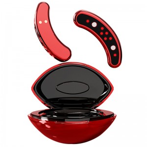 Ems&Red Light Eye Beauty Massager Instrument, Home Use Beauty Eye Wrinkle Massager Device Vibration Massager Led Red Light Eye Patches Rf Eye Beauty Instrument For at fjerne fine linjer